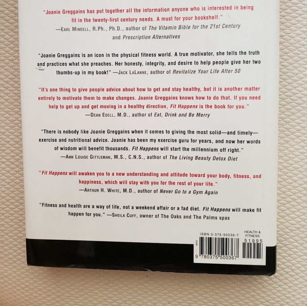 Book Fit Happens Joanie Greggains - Picture 4 of 14